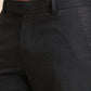 Grey Solid Slim Fit Formal Trouser | GreenFiber