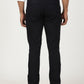 Navy Solid Slim Fit Casual Trouser | Greenfibre