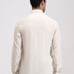 Beige Solid Slim Fit Semi Casual Shirt | Greenfibre
