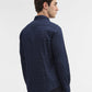 Navy Blue Printed Smart Fit Semi Casual Shirt | Greenfibre