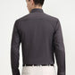 Dark Grey Solid Slim Fit Formal Shirt | Greenfibre