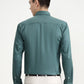 Green Solid Slim Fit Formal Shirt | Greenfibre