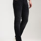 Charcoal Grey Washed Straight Fit Jeans | Greenfibre