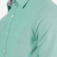 Green Solid Slim Fit Casual Shirt | Greenfibre