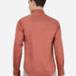 Baked Clay Solid Slim Fit Casual Shirt | Greenfibre