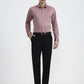 Baby Pink Solid Slim Fit Formal Shirt | Greenfibre