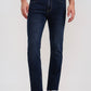 Dark Indigo Blue Washed Slim Fit Jeans | Greenfibre