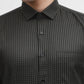 Green Checked Slim Fit Formal Shirt | Greenfibre
