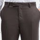 Grey Solid Super Slim Fit Formal Trouser | Greenfibre