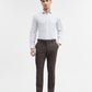 Grey Solid Super Slim Fit Formal Trouser | Greenfibre