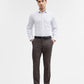 Grey Solid Super Slim Fit Formal Trouser | Greenfibre