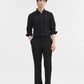 Black Checked Slim Fit Casual Shirt | Greenfibre