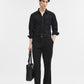 Black Checked Slim Fit Casual Shirt | Greenfibre