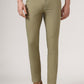 Pista Green Solid Super Slim Fit Casual Trouser | Greenfibre