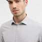 Grey Solid Regular Fit Formal Shirt | Greenfibre