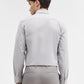 Grey Solid Regular Fit Formal Shirt | Greenfibre
