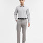 Grey Solid Regular Fit Formal Shirt | Greenfibre