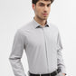 Grey Solid Regular Fit Formal Shirt | Greenfibre