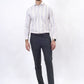 Green Solid Slim Fit Formal Trouser | Greenfibre