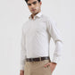 Green & Fawn Checked Slim Fit Formal Shirt | Greenfibre