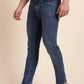 Indigo Blue Washed Narrow Fit Jeans | Greenfibre