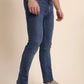 Indigo Blue Washed Narrow Fit Jeans | Greenfibre