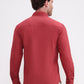 Maroon Solid Slim Fit Casual Shirt | Greenfibre