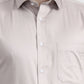 Peach Solid Slim Fit Formal Shirt | Greenfibre