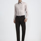 Peach Solid Slim Fit Formal Shirt | Greenfibre