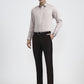 Peach Solid Slim Fit Formal Shirt | Greenfibre