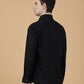 Black Solid Slim Fit Party Wear Shirt | Greenfibre