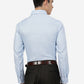 Sky Blue Solid Slim Fit Formal Shirt | Greenfibre