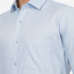 Sky Blue Solid Slim Fit Formal Shirt | Greenfibre