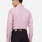 Dusty Pink Solid Slim Fit Formal Shirt | Greenfibre