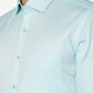 Green Solid Slim Fit Formal Shirt | Greenfibre