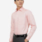 Orange Solid Slim Fit Formal Shirt | Greenfibre