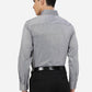 Dark Grey Solid Slim Fit Formal Shirt | Greenfibre