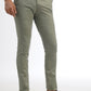 Light Green Solid Super Slim Fit Casual Trouser | Greenfibre