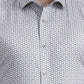 Fawn & Green Printed Slim Fit Party Wear Shirt | Greenfibre