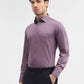 Purple Solid Slim Fit Formal Shirt | Greenfibre