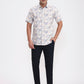 Voilet Printed Slim Fit Casual Shirt | Greenfibre