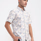 Voilet Printed Slim Fit Casual Shirt | Greenfibre