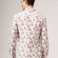Beige Printed Slim Fit Casual Shirt | Greenfibre