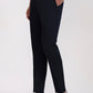 Navy Blue Solid Neo Fit Casual Trouser | Greenfibre