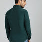 Green Solid Slim Fit Casual Shirt | JadeBlue