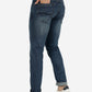 River Blue Washed Straight Fit Jeans | Greenfibre