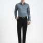 Green Printed Slim Fit Party Wear Shirt | Greenfibre