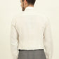 Cream & Brown Checked Regular Fit Formal Shirt | JadeBlue