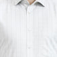 Pista Grey Checked Regular Fit Formal Shirt | Greenfibre