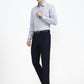 White Printed Slim Fit Party Wear Shirt | Greenfibre
